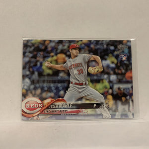 #95 Tyler Mahle Cincinnati Reds Rookie Series 1 2018 Topps Baseball Card A1R