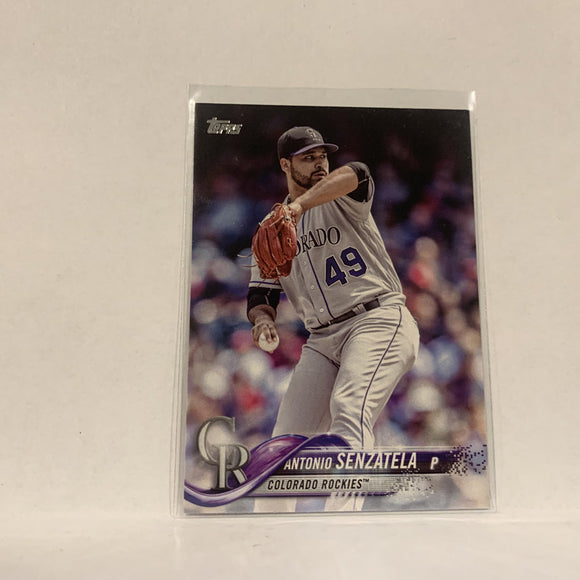 #85 Antonio Senzatela Colorado Rockies  Series 1 2018 Topps Baseball Card A1R