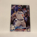 #89 Yasiel Puig Los Angeles Dodgers  Series 1 2018 Topps Baseball Card A1R