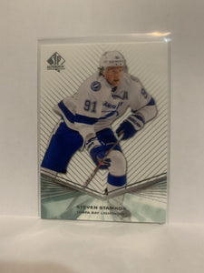 #39 Steven Stamkos Tampa Bay Lightning 2011-12 SP Authentic Hockey Card