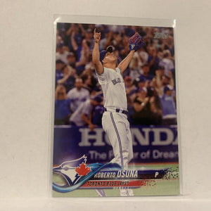 #74 Roberto Osuna Toronto Blue Jays  Series 1 2018 Topps Baseball Card A1R