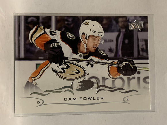  2018-19 Upper Deck Hockey Card #4 Cam Fowler Anaheim
