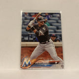 #77 Martin Prado Miami Marlins  Series 1 2018 Topps Baseball Card A1S