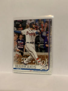 #350 Nick Markakis Atlanta Braves 2019 Topps Series 1 Baseball Card