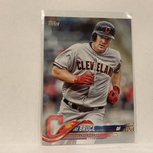 #13 Jay Bruce Cleveland Indians  Series 1 2018 Topps Baseball Card A1T