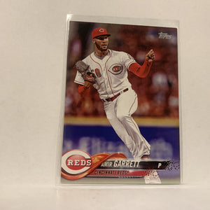 #14 Amir Garrett Cincinnati Reds  Series 1 2018 Topps Baseball Card A1T