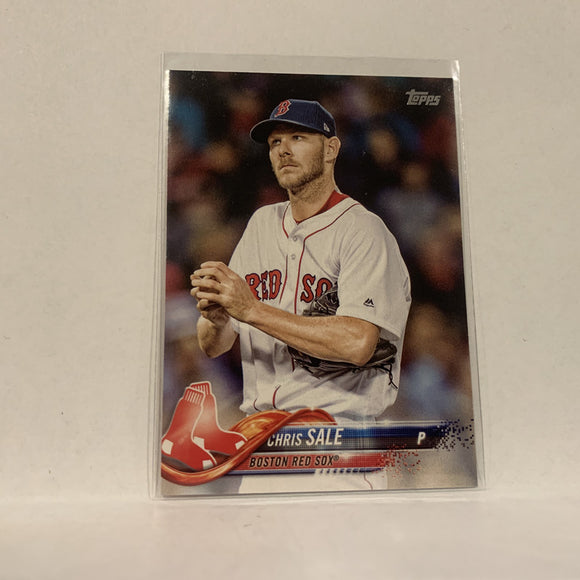 #20 Chris Sale Boston Red Sox  Series 1 2018 Topps Baseball Card A1T