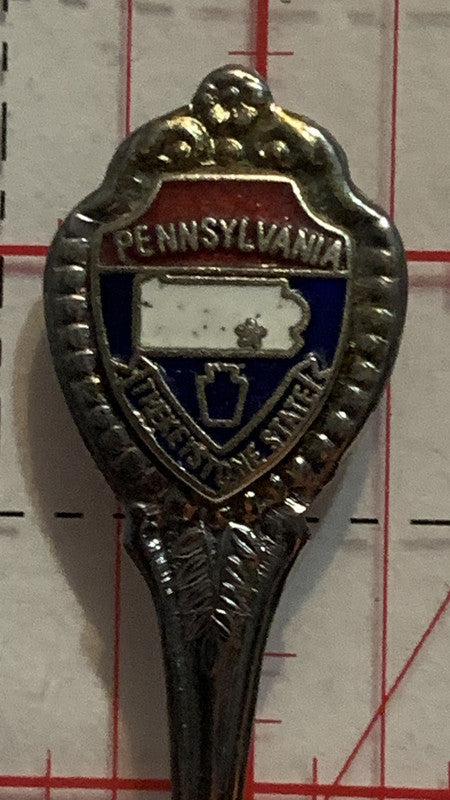 Pennsylvania The Keystone State Japan  Souvenir Spoon