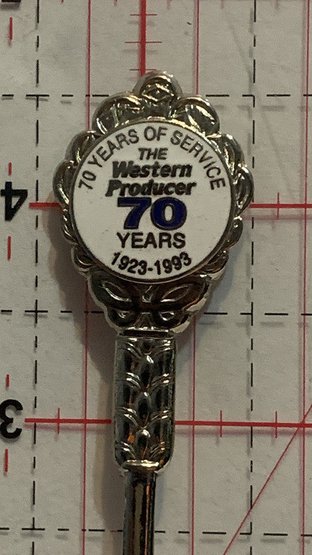 The Western Producer 70 years 1923 1993   Souvenir Spoon