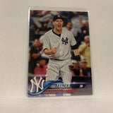 #84 Todd Frazier New York Yankees  Series 1 2018 Topps Baseball Card A1U