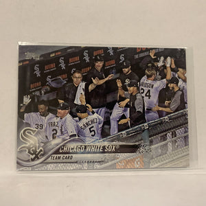 #98 Team Card Chicago White Sox  Series 1 2018 Topps Baseball Card A1U