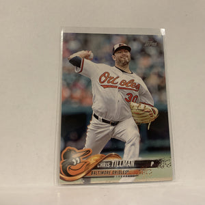 #5 Chris Tillman Baltimore Orioles  Series 1 2018 Topps Baseball Card A1U