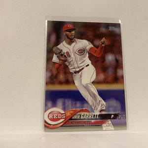 #14 Amir Garrett Cincinnati Reds  Series 1 2018 Topps Baseball Card A1U