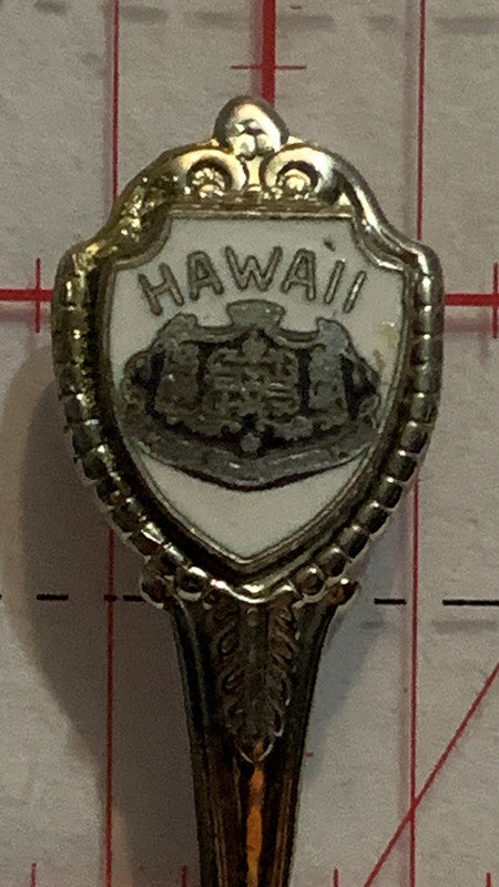 Hawaii Coat of Arms   Souvenir Spoon