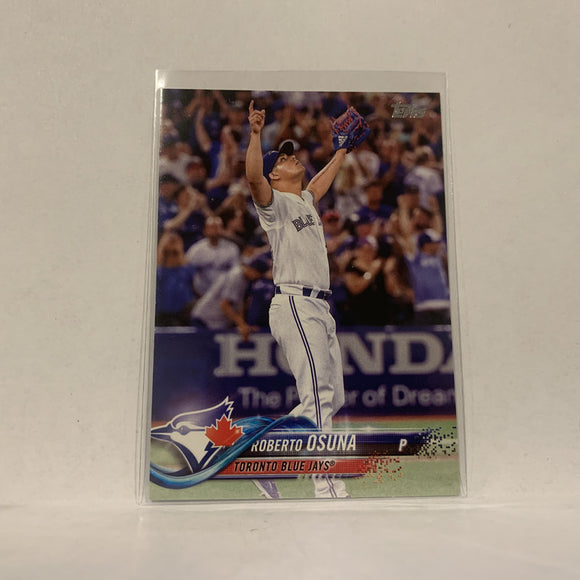 #74 Roberto Osuna Toronto Blue Jays  Series 1 2018 Topps Baseball Card A1V