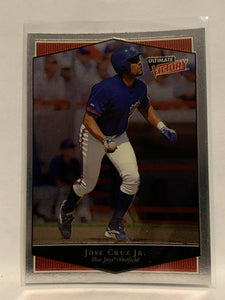 #117 Jose Cruz Jr Toronto Blue Jays 1999 Ultimate Victory Baseball Card