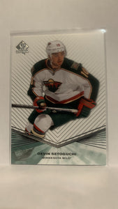 #15 Devin Setoguchi Minnesota Wild 2011-12 SP Authentic Hockey Card