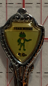 Toad River British Columbia   Souvenir Spoon