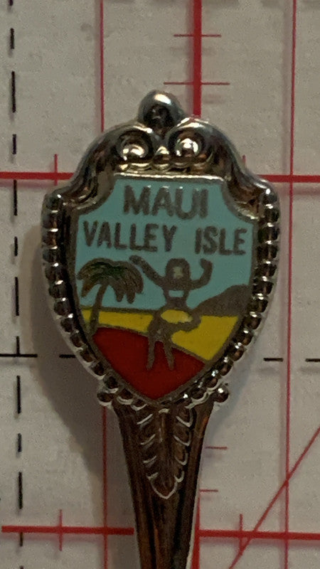 Maui Valley Isle Dancer Beach   Souvenir Spoon