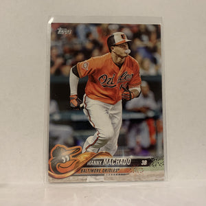 #25 Manny Machado Baltimore Orioles  Series 1 2018 Topps Baseball Card A1W