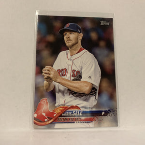 #20 Chris Sale Boston Red Sox  Series 1 2018 Topps Baseball Card A1W