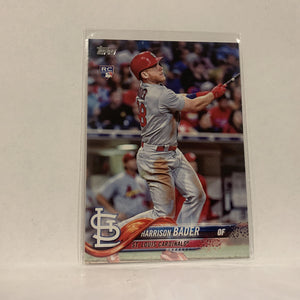 #21 Harrison Bader St Louis Cardinals Rookie Series 1 2018 Topps Baseball Card A1W