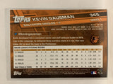 #345 Kevin Gausman Baltimore Orioles 2017 Topps Series One Baseball Card