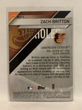 #RLY-1  Zach Britton Releiver of the Year Baltimore Orioles 2017 Topps Series One Baseball Card