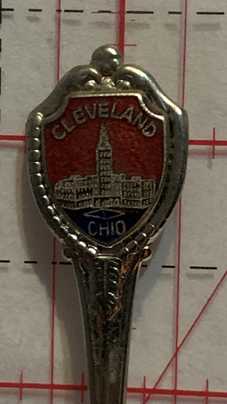 Cleveland Ohio The Buckeye State   Souvenir Spoon