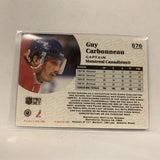 #576 Guy Carbonneau Montreal Canadiens   1991-92 Pro Set Hockey  Card A1Y