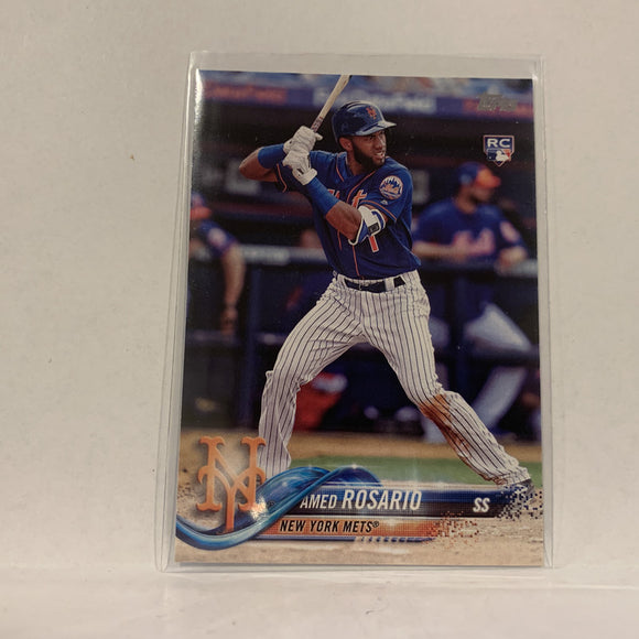 #63 Amed Rosario New York Mets Rookie Series 1 2018 Topps Baseball Card A2A