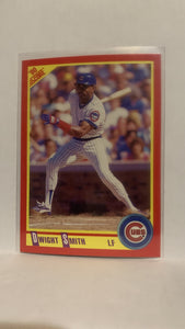 #240 Dwight Smith Chicago Cubs 1990 Score Baseball Card