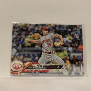 #95 Tyler Mahle Cincinnati Reds Rookie Series 1 2018 Topps Baseball Card A2A