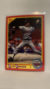 #292 Allan Anderson Minnesota Twins 1990 Score Baseball Card