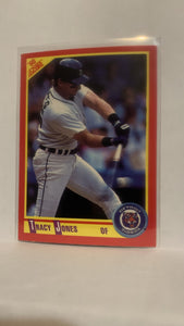 #291 Tracy Jones Detroit Tigers 1990 Score Baseball Card