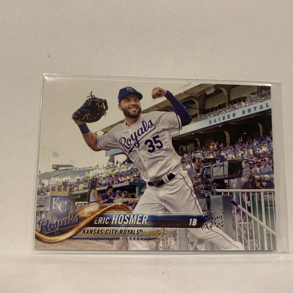 #86 Eric Hosmer Kansas City Royals  Series 1 2018 Topps Baseball Card A2A