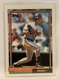 #479 Chito Martinez Baltimore Orioles 1992 Topps Baseball Card