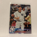 #84 Todd Frazier New York Yankees  Series 1 2018 Topps Baseball Card A2A