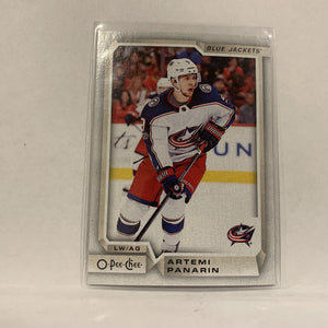 #315 Artemi Panarin Columbus Blue Jackets   2018-19 O-Pee-Chee Hockey Card A2B