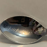 Chitek Lake Saskatchewan RCMP Canada collectable Souvenir Spoon PC