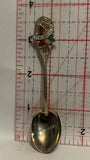 Fort St John British Columbia Maple Leaf Canada   Souvenir Spoon