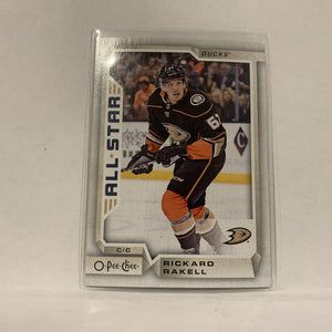 #332 Rikard Rakell Anaheim Ducks All Star  2018-19 O-Pee-Chee Hockey Card A2B