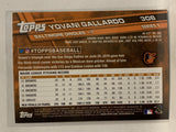 #308 Yovani Gallardo Baltimore Orioles 2017 Topps Series One Baseball Card