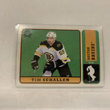 #388 Tim Schaller Boston Bruins   2018-19 O-Pee-Chee Hockey Card A2B