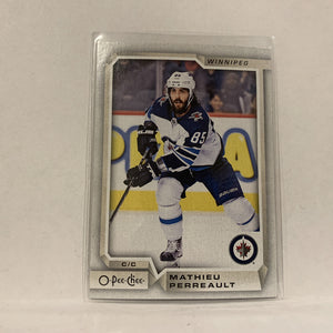 #287 Mathieu Perreault Winnipeg Jets   2018-19 O-Pee-Chee Hockey Card A2C