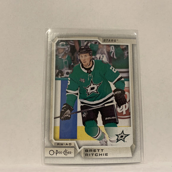 #441 Brett Ritchie Dallas Stars   2018-19 O-Pee-Chee Hockey Card A2C