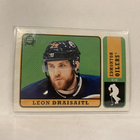 #486 Leon Draisaitl Edmonton Oilers   2018-19 O-Pee-Chee Hockey Card A2C