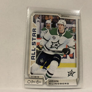 #47 John Klingberg Dallas Stars All Star  2018-19 O-Pee-Chee Hockey Card A2D