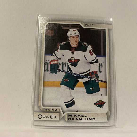 #115 Mikael Granlund Minnesota Wild   2018-19 O-Pee-Chee Hockey Card A2D