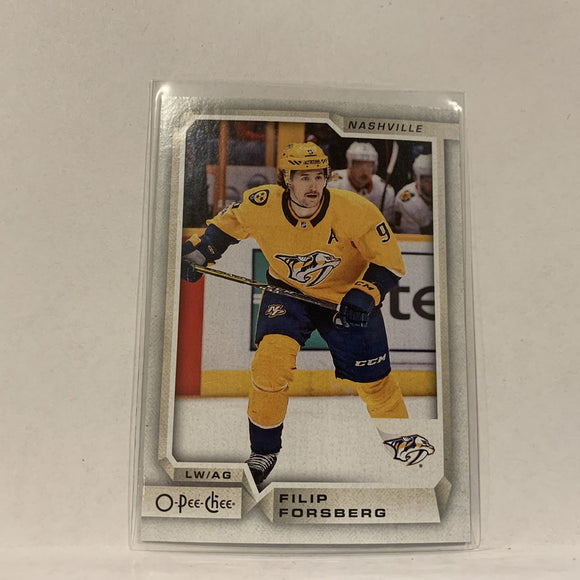 #117 Filip Forsberg Nashville Predators   2018-19 O-Pee-Chee Hockey Card A2D